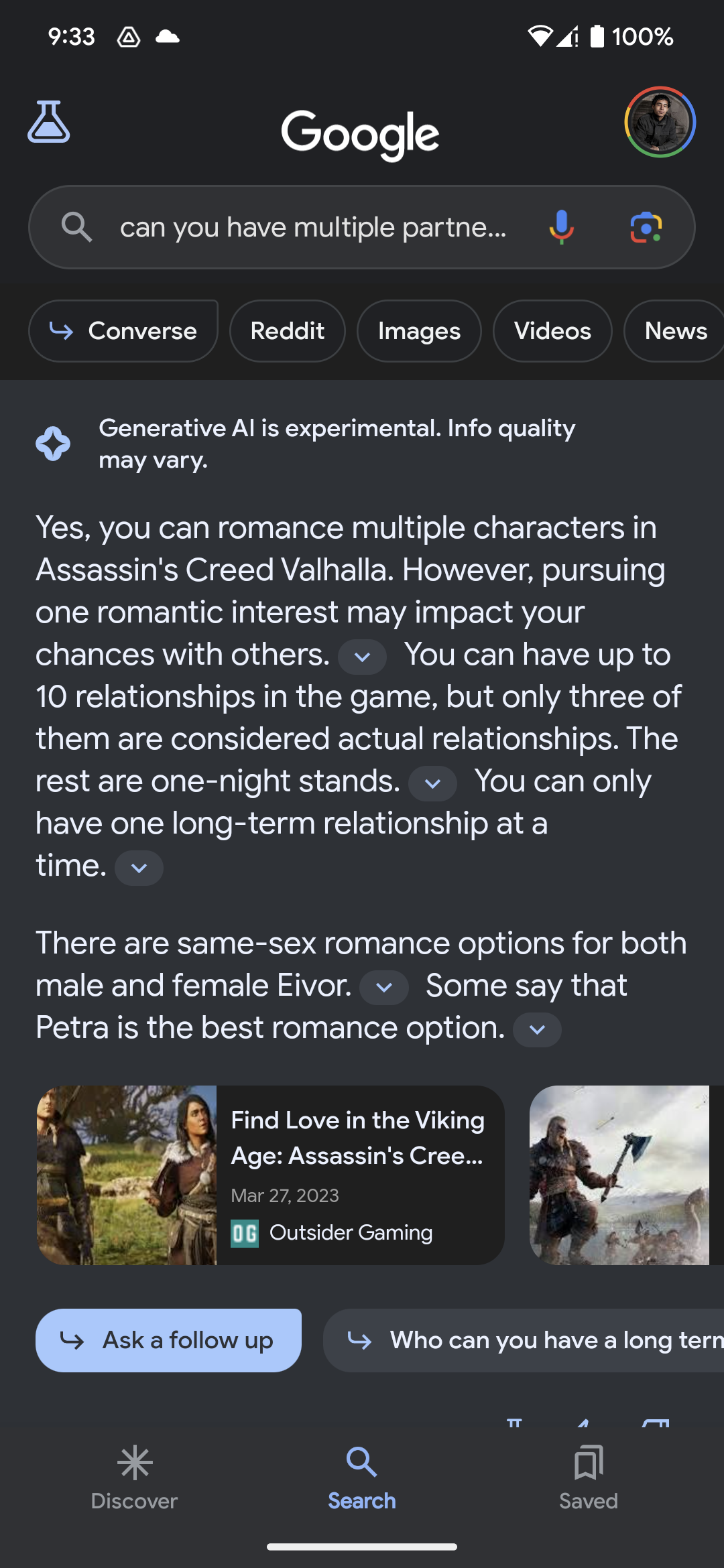 AC Valhalla Dating Rules